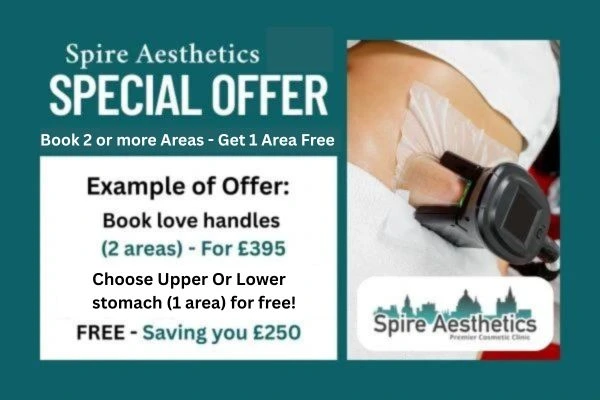 Fat Freezing Promotion Irthlingborough from Spire Aesthetics - Book Today!