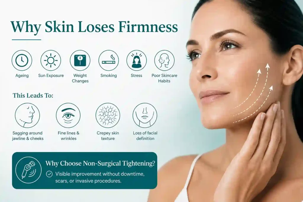 What Makes Skin Lose Firmness and Why Do People Seek Non-Surgical Tightening Irthlingborough?